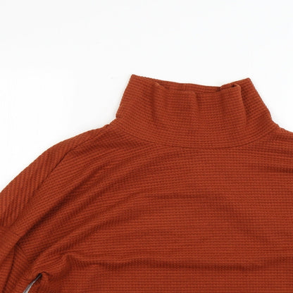 SheIn Womens Orange   Pullover Jumper Size M