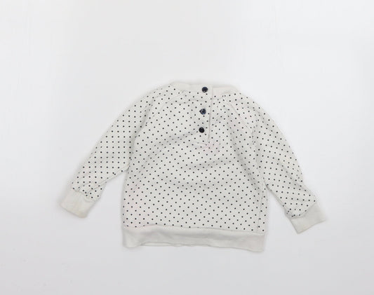 Primark Baby Multicoloured Polka Dot  Pullover Jumper Size 9-12 Months