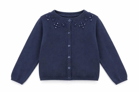 Marks and Spencer Boys Blue   Cardigan Jumper Size 5-6 Years