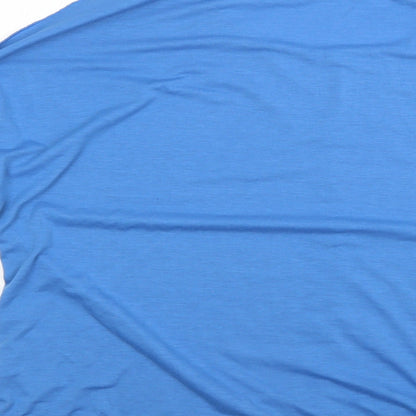 Womens UK Size L Preworn Blue Pullover Jumper