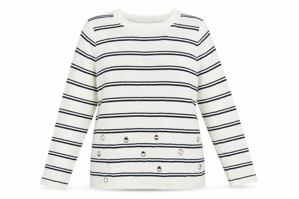 Womens UK Size 14 F&F Multicoloured Pullover Jumper