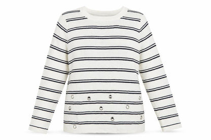 Womens UK Size 14 F&F Multicoloured Pullover Jumper