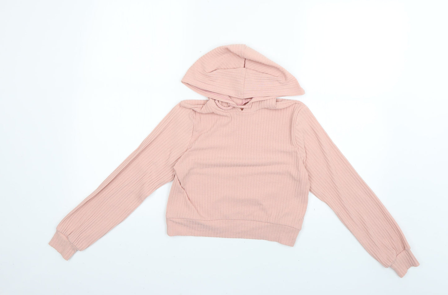 New Look Girls Pink   Pullover Hoodie Size S
