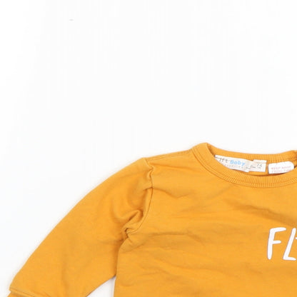lft baby Baby Yellow   Pullover Jumper Size 6-9 Months