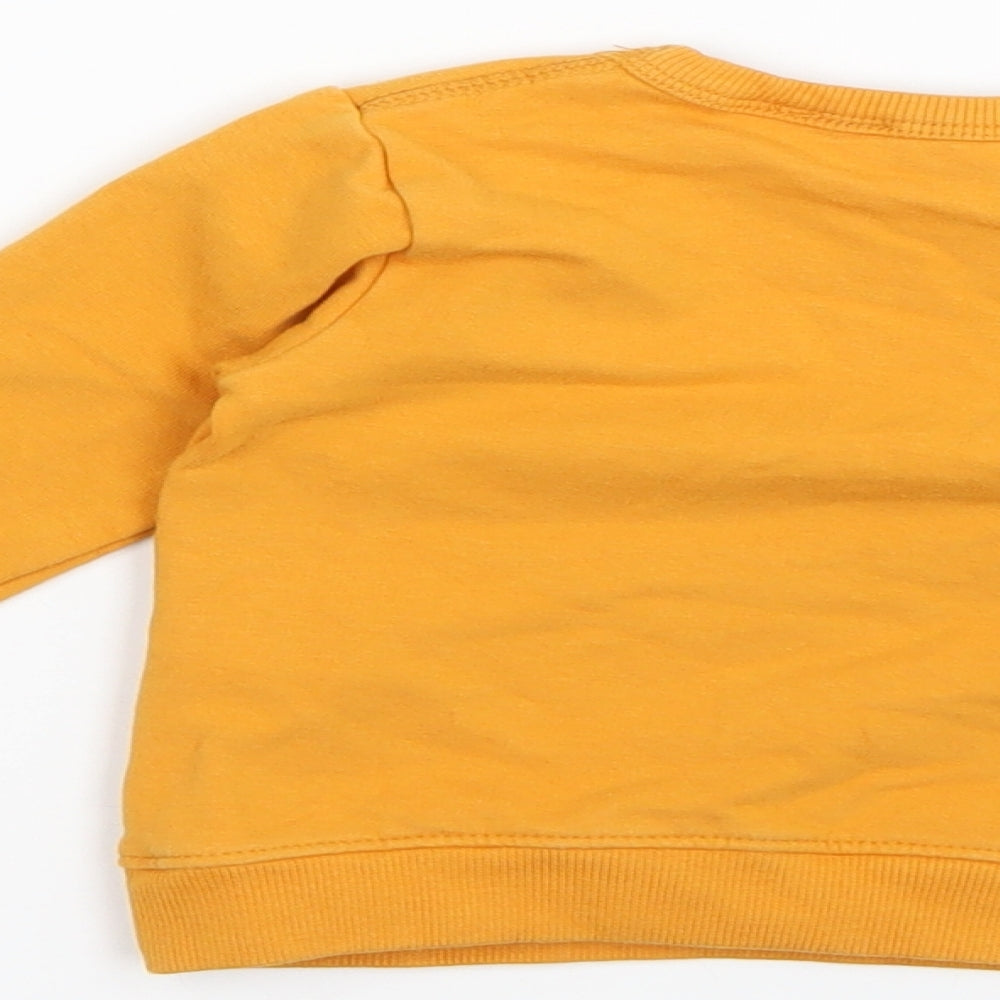 lft baby Baby Yellow   Pullover Jumper Size 6-9 Months