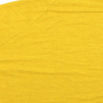 Womens UK Size L H&M Yellow Pullover Jumper