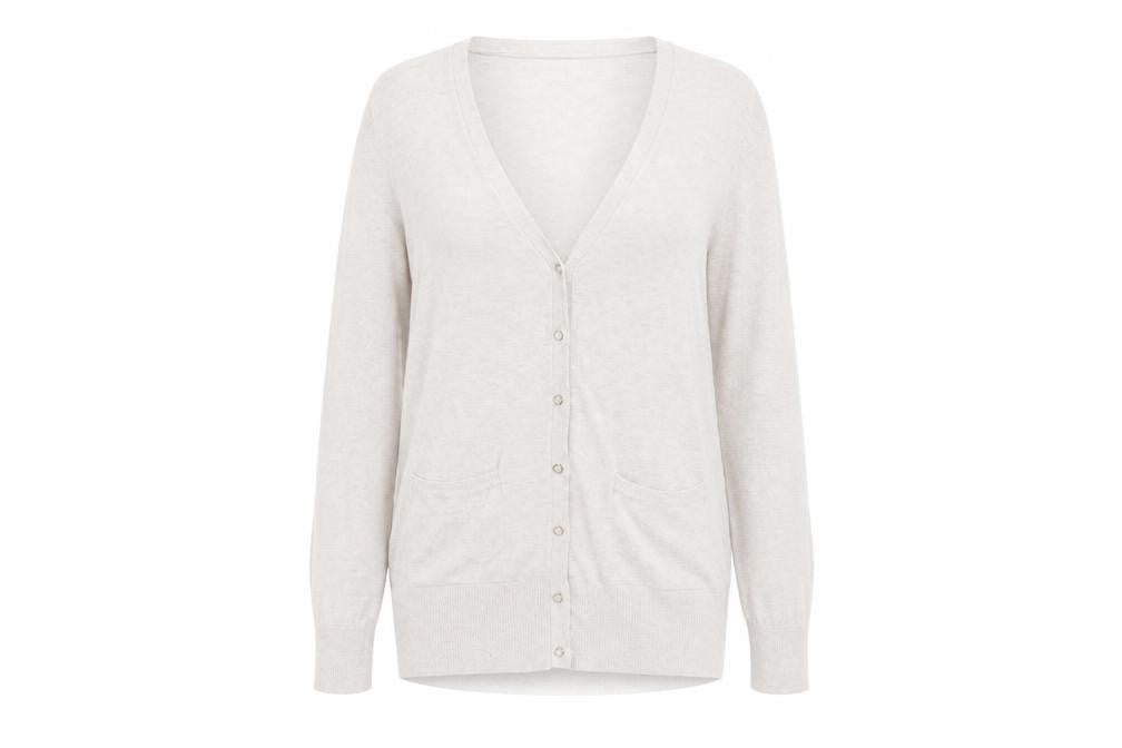 Womens UK Size 14 Matalan Grey Cardigan Jumper