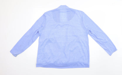 Womens UK Size 20 Preworn Purple Pullover Jumper