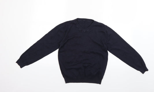 George Boys Blue   Pullover Jumper Size 8-9 Years