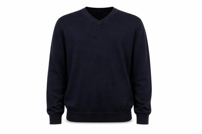 Front view of George boys’ blue jumper, size 8-9, years