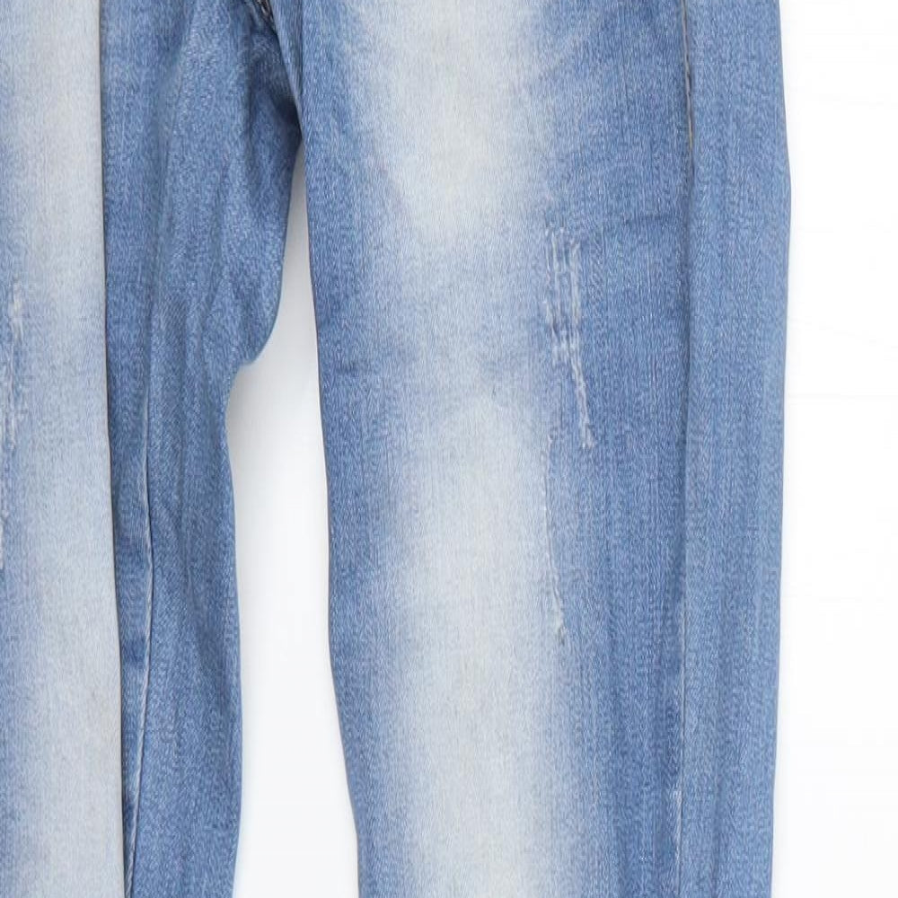 kangxyijia Womens Blue   Skinny Jeans Size 25 L29 in