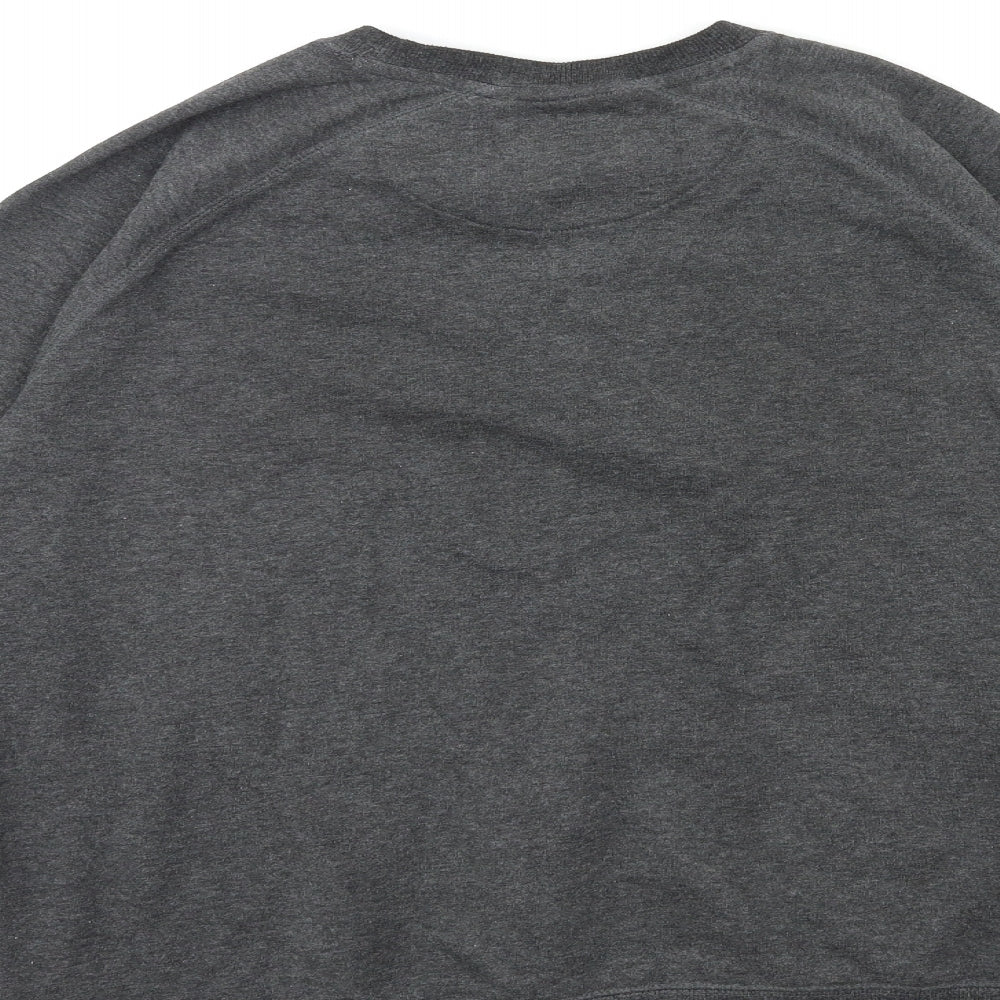 Mens UK Size L Cedar Wood State Grey Pullover Sweatshirt