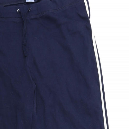 Resume Womens Blue Striped  Trousers  Size 28 L29 in