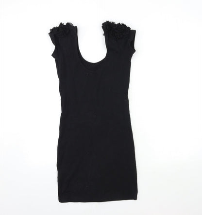 River Island Womens Black   Bodycon  Size 8