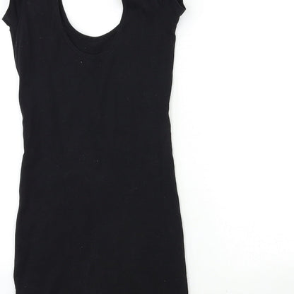 River Island Womens Black   Bodycon  Size 8