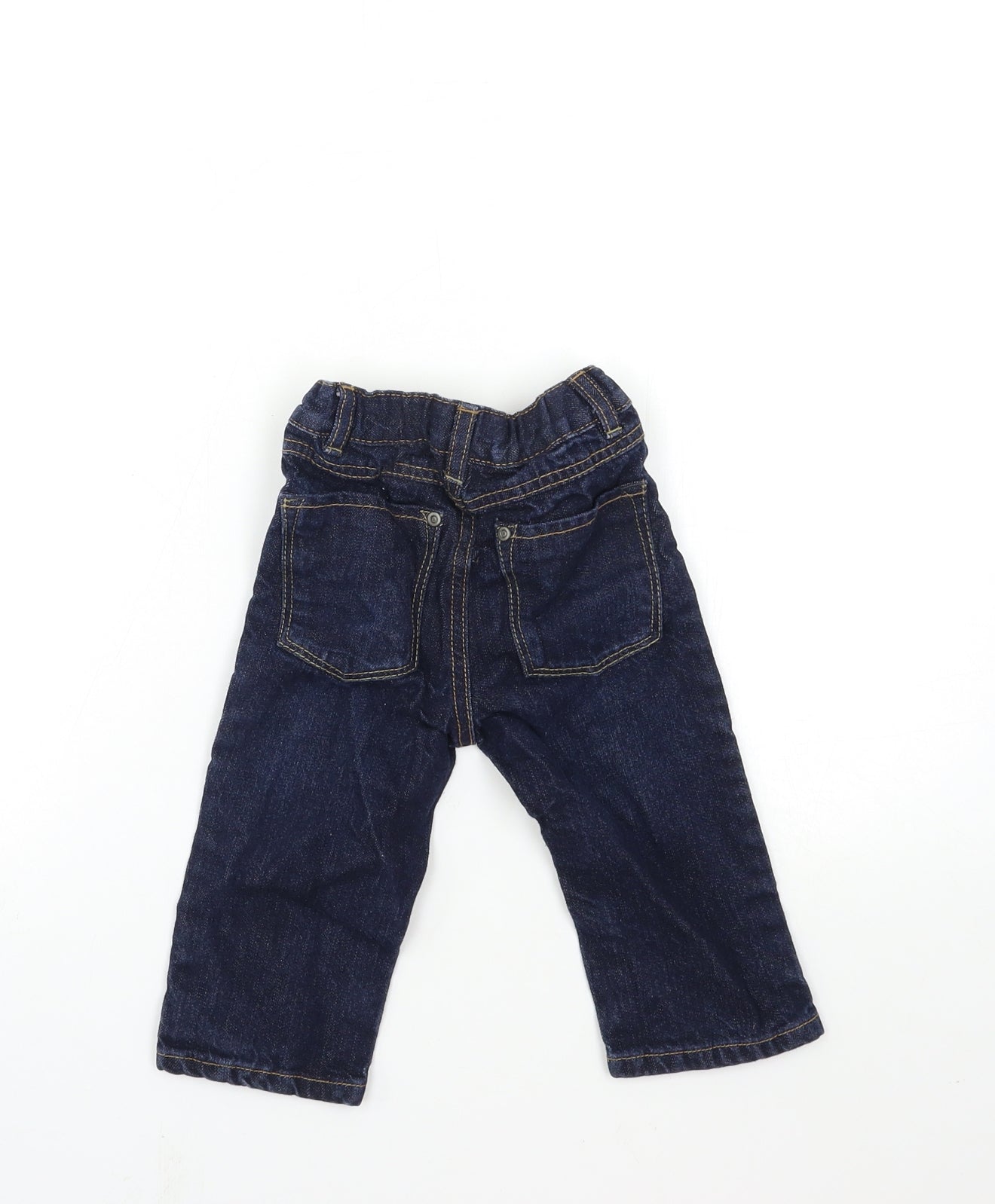 TU Baby Blue  Denim Cargo Jeans Size 9-12 Months