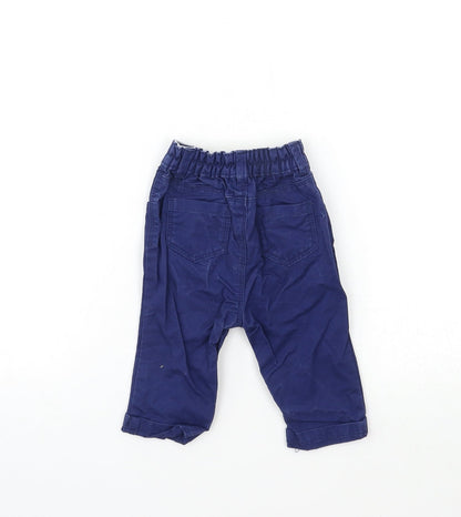TU Baby Blue   Cargo Trousers Size 3-6 Months