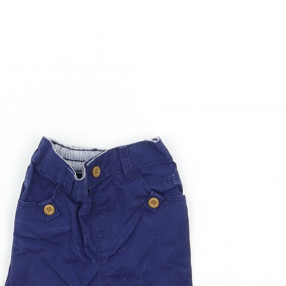 TU Baby Blue   Cargo Trousers Size 3-6 Months