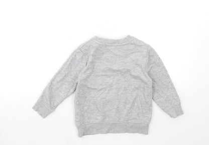 George Baby Grey   Pullover Jumper Size 12-18 Months