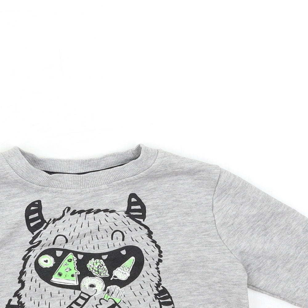 George Baby Grey   Pullover Jumper Size 12-18 Months