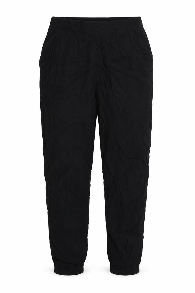 Front view of Atmosphere women’s black trousers, size UK 10, 25-inch leg
