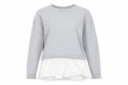 Womens UK Size L H&M Grey Pullover Jumper