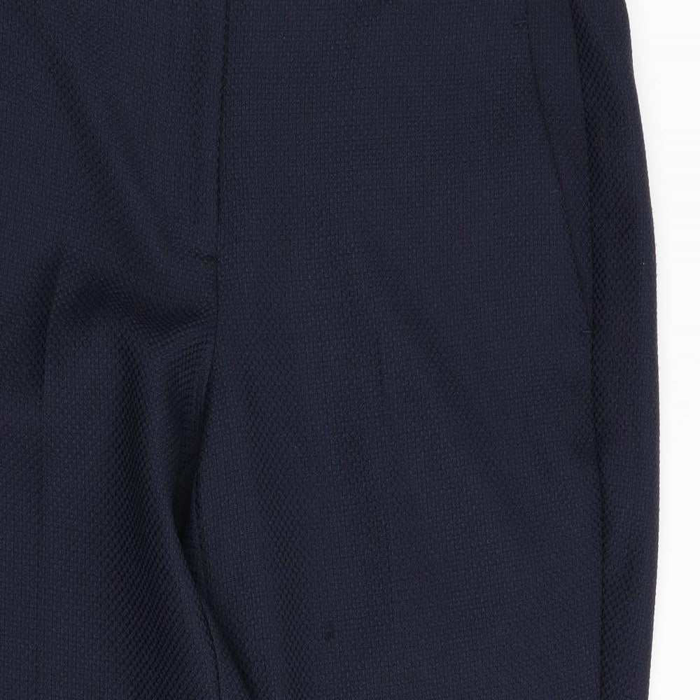Womens UK Size 12 Dorothy Perkins Regular Fit  Blue Trousers