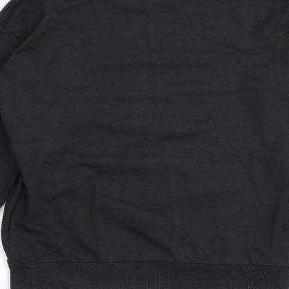 Womens UK Size XS Divided by H&M Black Pullover Jumper