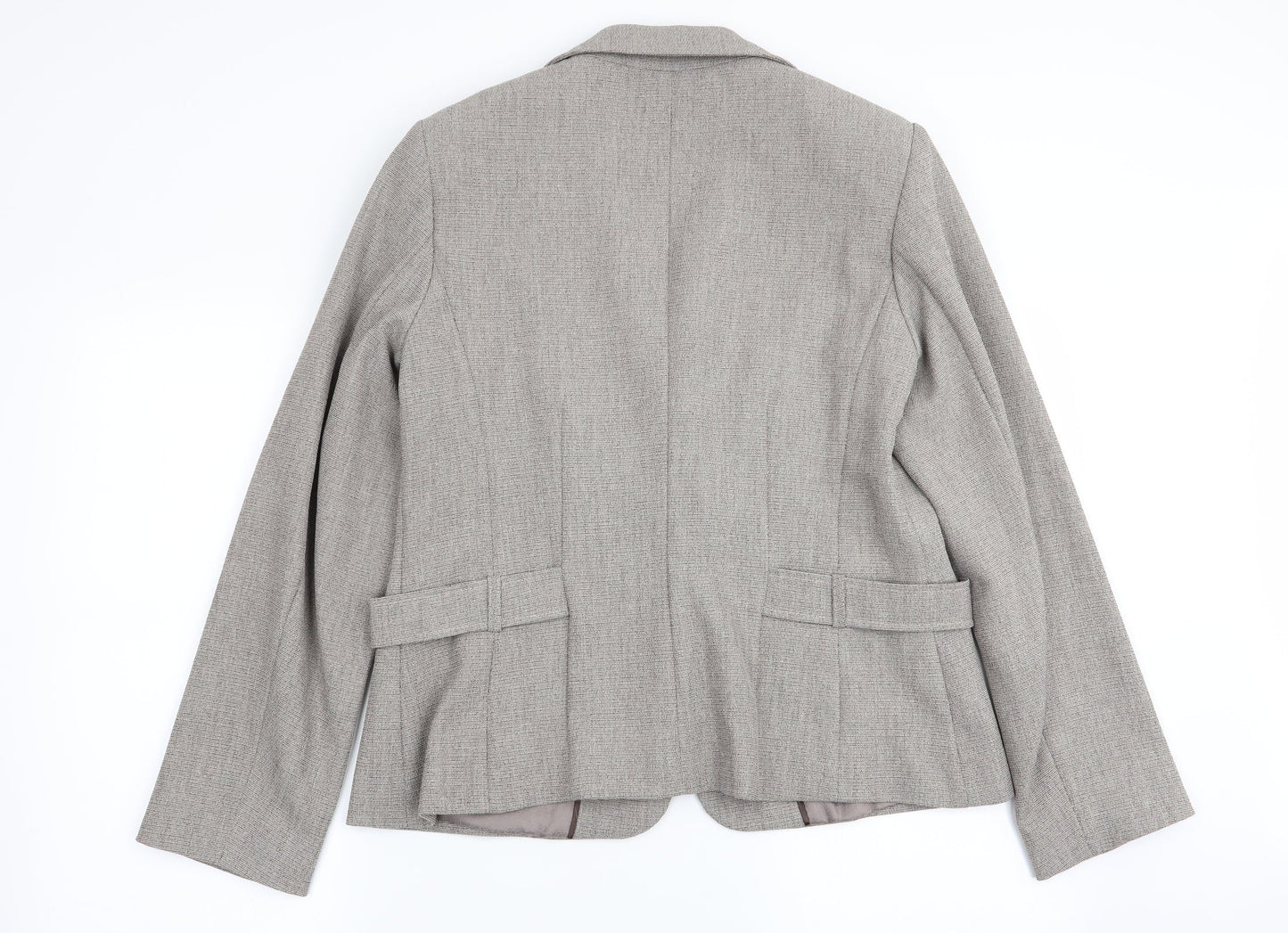 bonmarche Womens Grey   Jacket Blazer Size 14