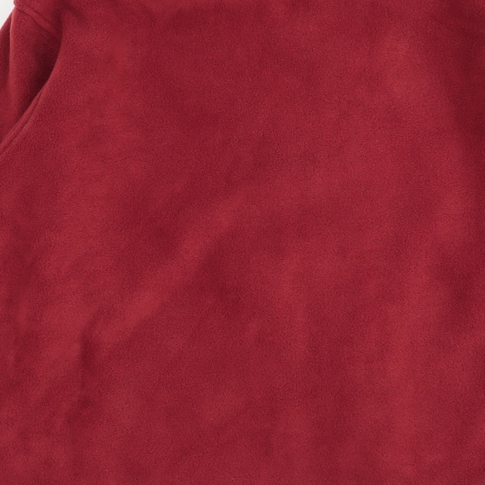 EWM Mens Red   Full Zip Jumper Size S