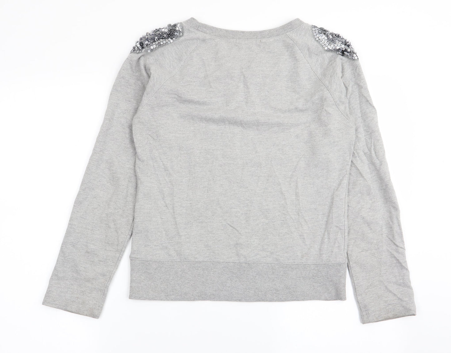 Womens UK Size S saint tropez Grey Pullover Jumper