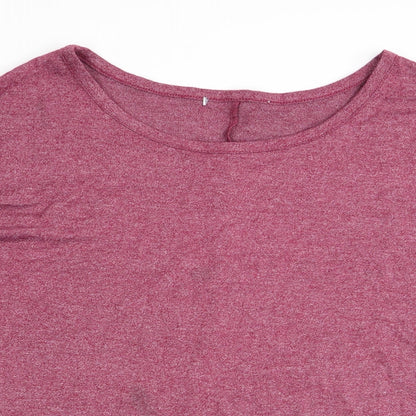 Preworn Womens Red   Basic T-Shirt Size M