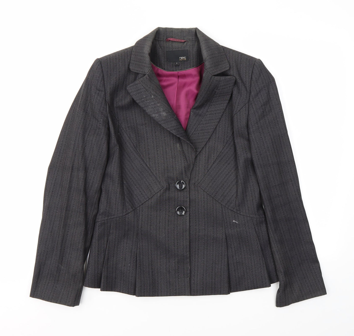 NEXT Womens Grey   Jacket Blazer Size 12