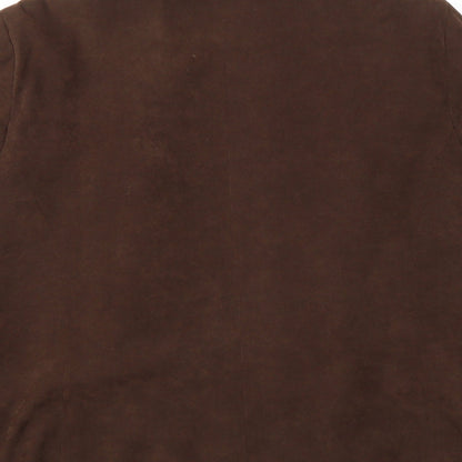essence Womens Brown   Jacket Coat Size 18
