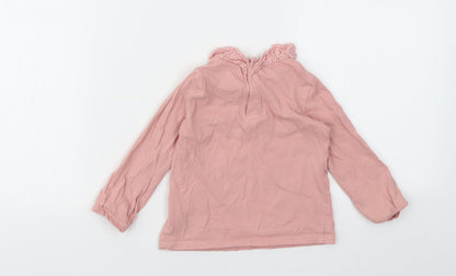 F&F Girls Pink   Basic T-Shirt Size 12-18 Months