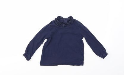 F&F Girls Blue   Basic T-Shirt Size 12-18 Months