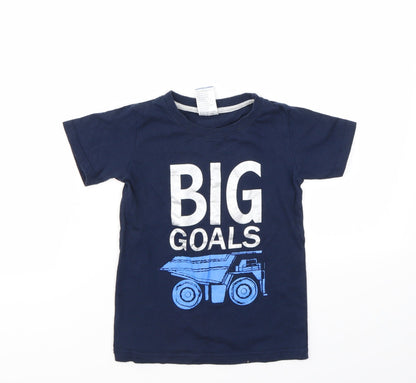 Ricochet Boys Blue   Basic T-Shirt Size 5 Years