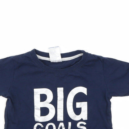 Ricochet Boys Blue   Basic T-Shirt Size 5 Years