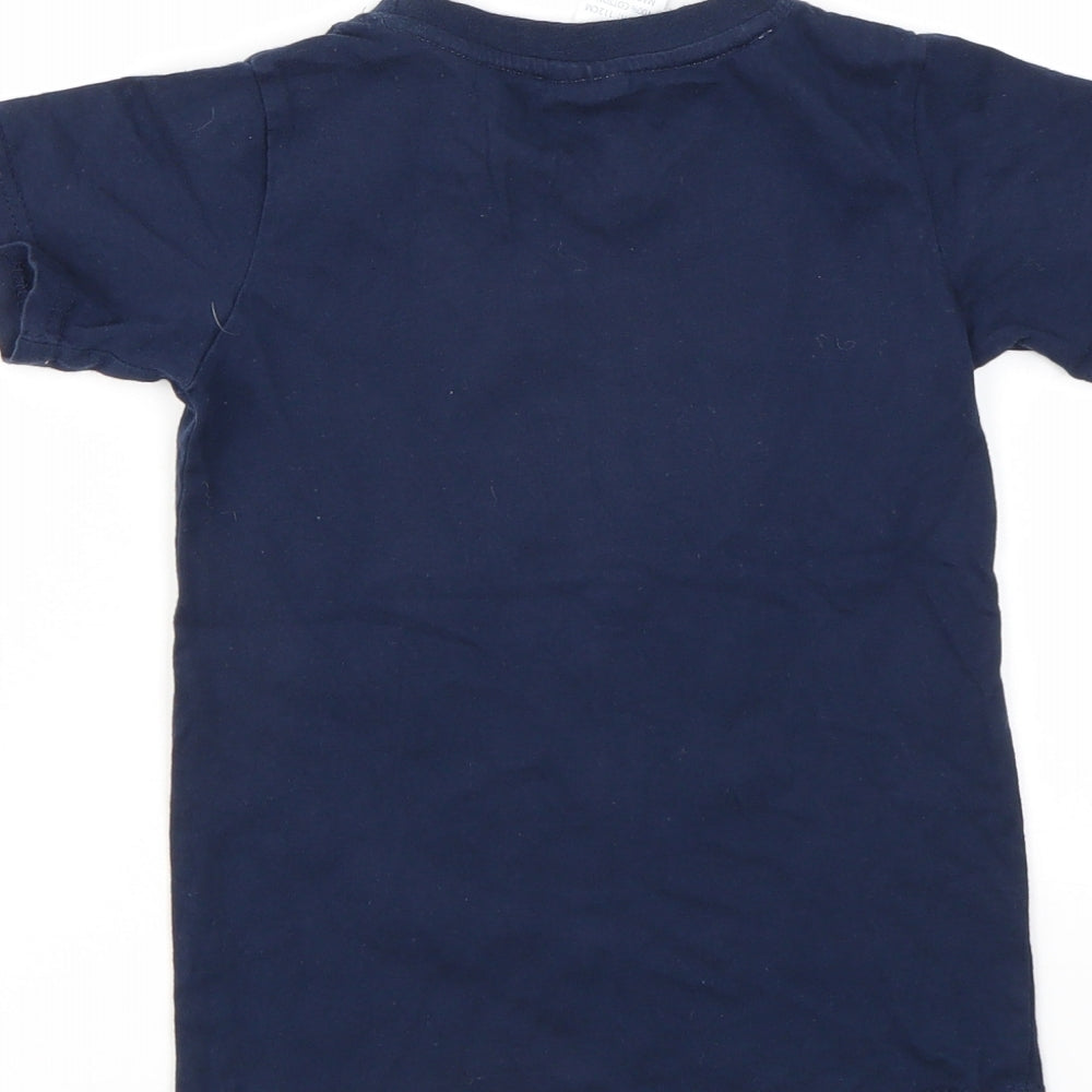 Ricochet Boys Blue   Basic T-Shirt Size 5 Years