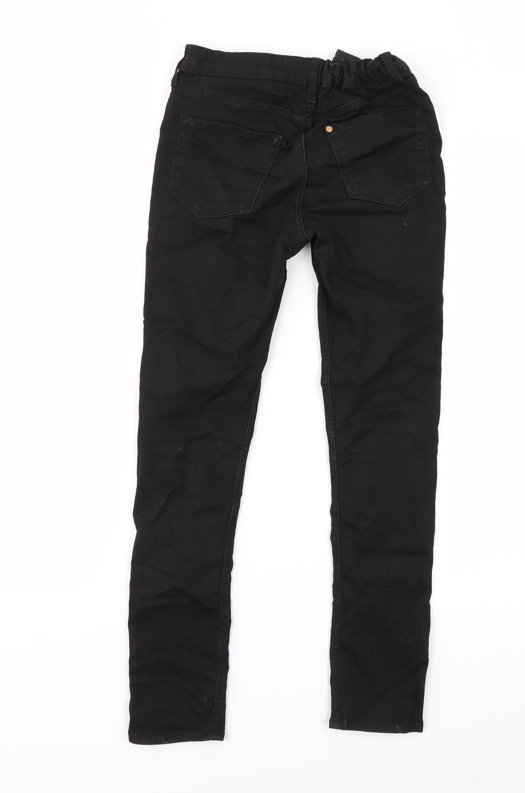 DENIM  Girls Black   Skinny Jeans Size 10-11 Years