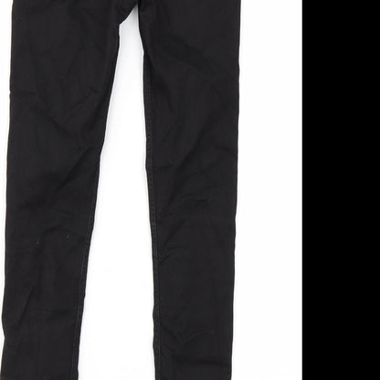 DENIM  Girls Black   Skinny Jeans Size 10-11 Years