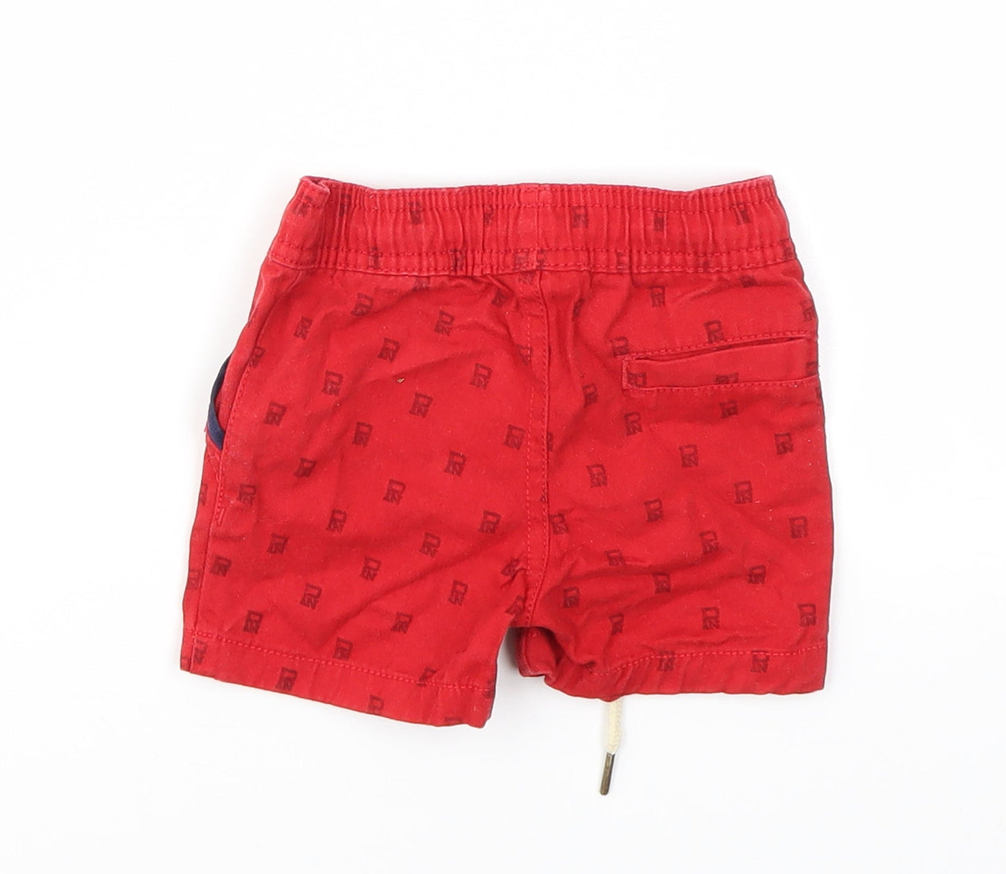 Parish Nation Boys Red Argyle/Diamond  Capri Jeans Size 18 Months