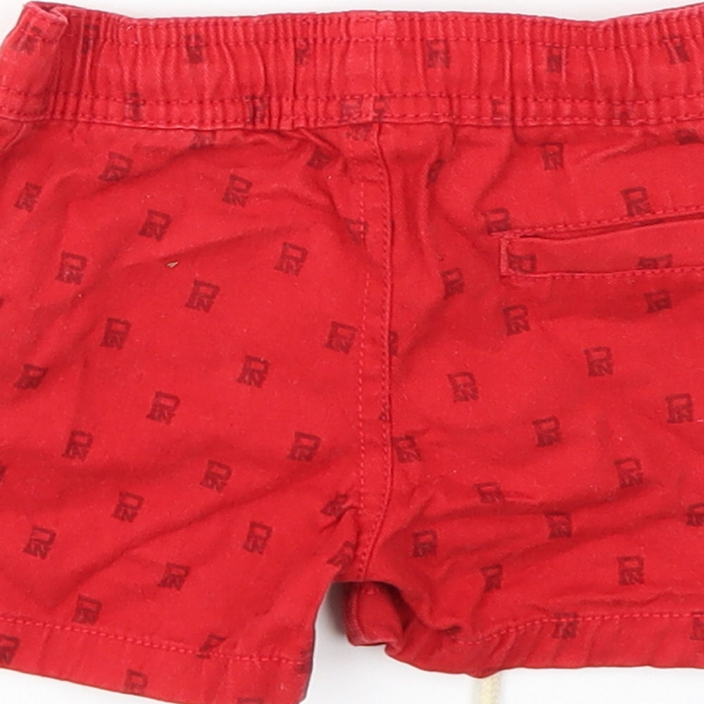 Parish Nation Boys Red Argyle/Diamond  Capri Jeans Size 18 Months