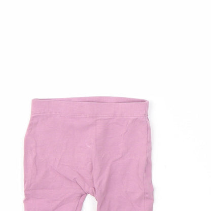 George Girls Pink   Capri Leggings Size 3-6 Months