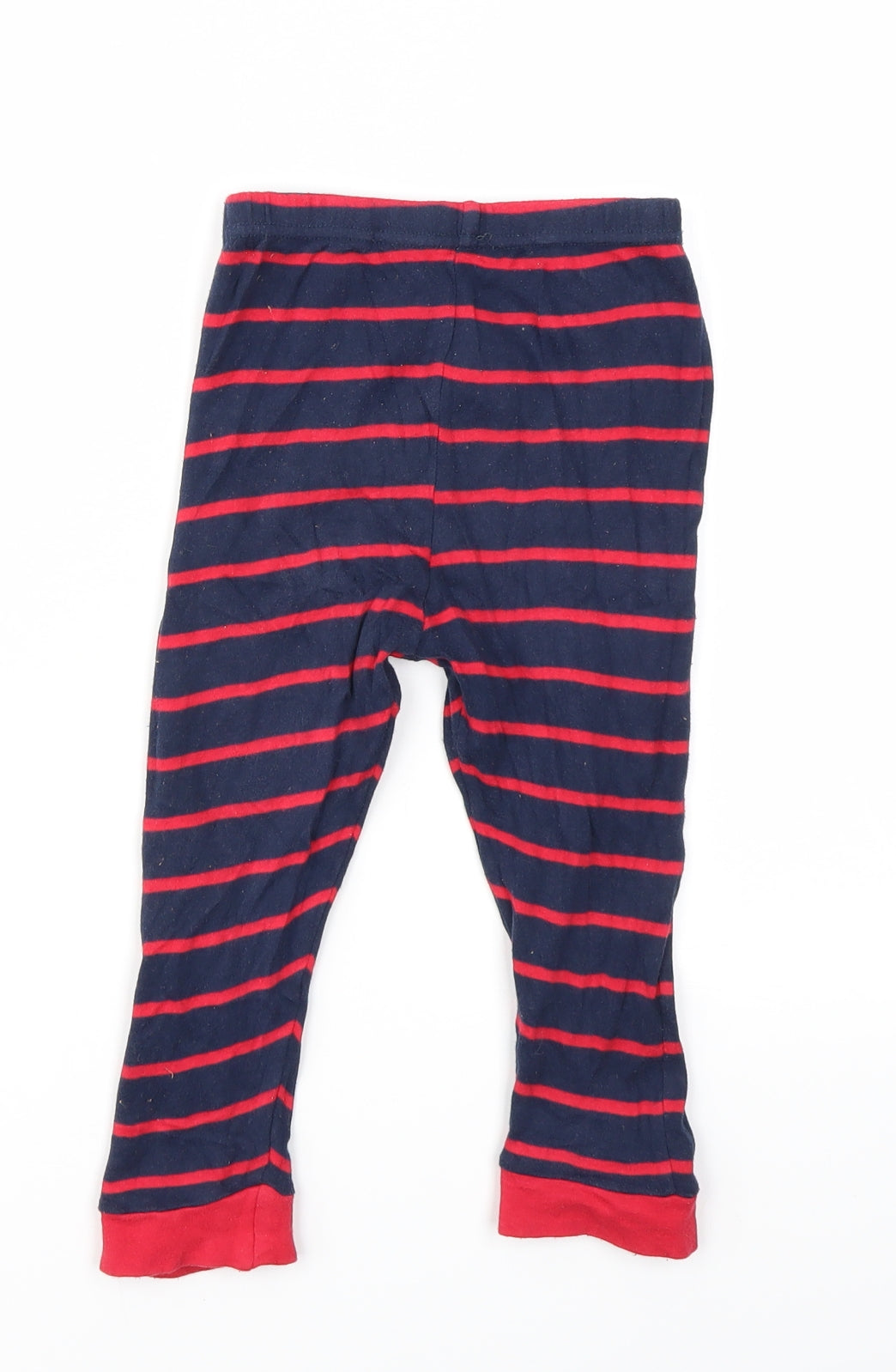 Primark Boys Multicoloured Striped  Jogger Trousers Size 2 Years