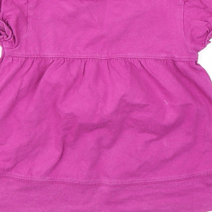 Preworn Girls Purple   Fit & Flare  Size 18 Months