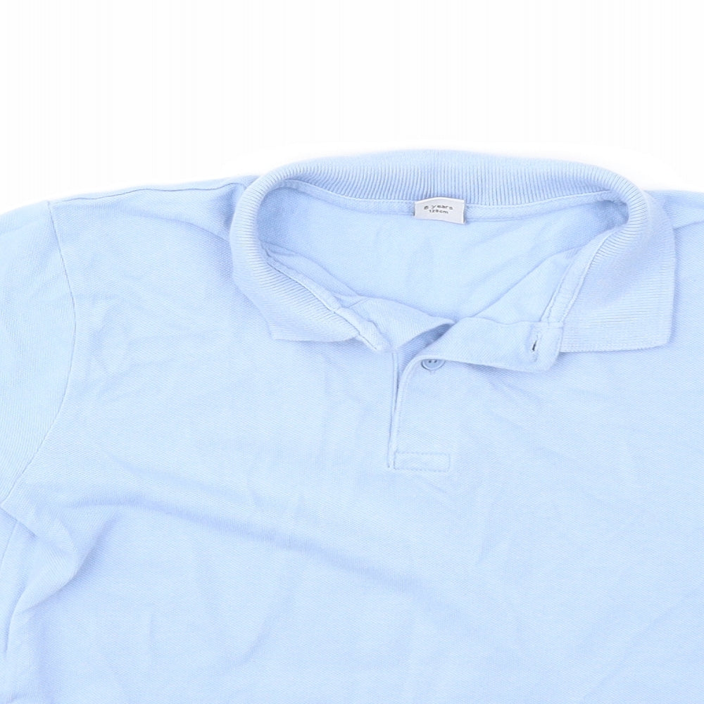 TU Boys Blue   Basic T-Shirt Size 8 Years