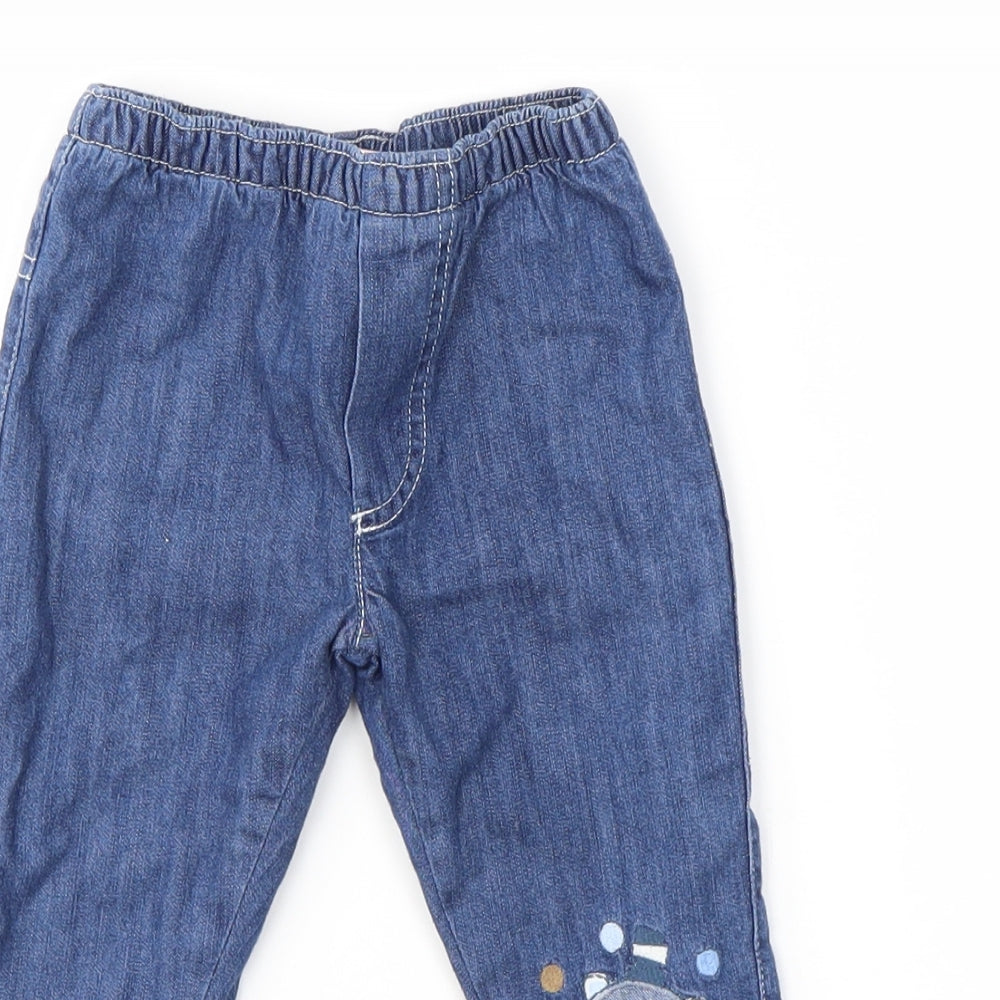 ST BENARD Baby Blue   Capri Jeans Size 6-9 Months