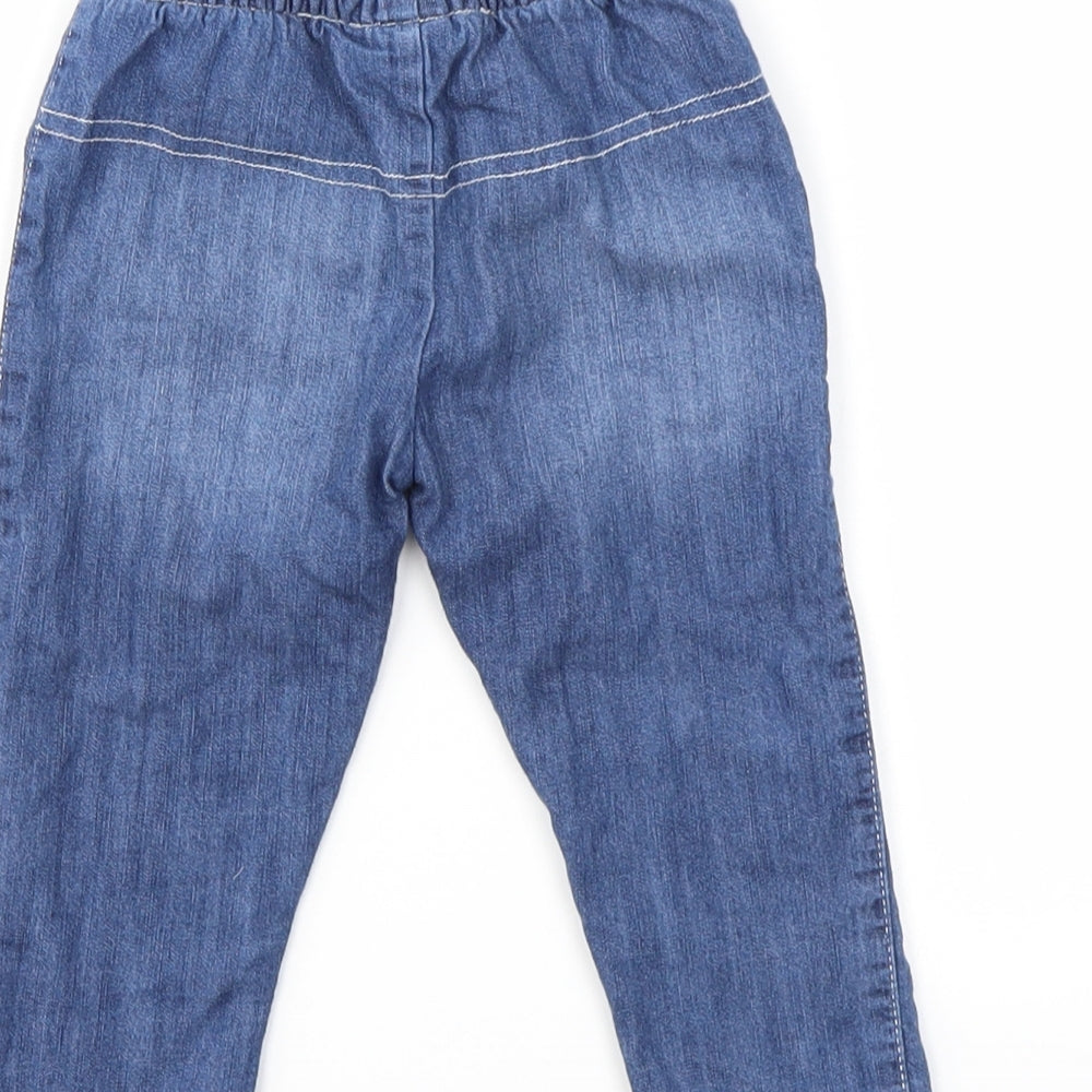 ST BENARD Baby Blue   Capri Jeans Size 6-9 Months
