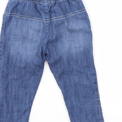 ST BENARD Baby Blue   Capri Jeans Size 6-9 Months